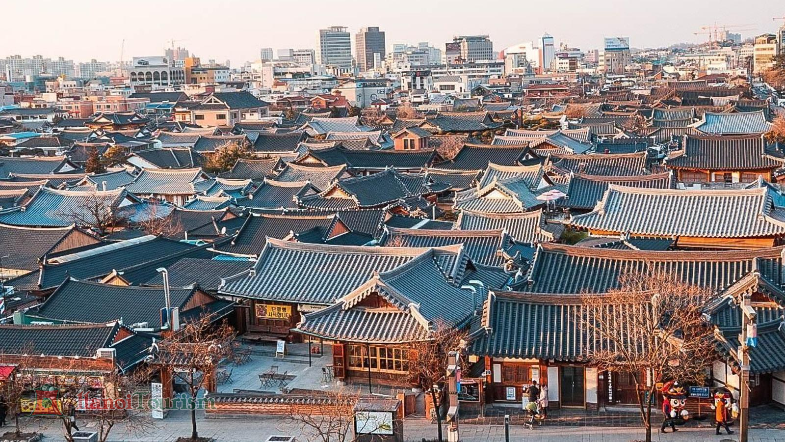 Làng cổ Jeonju Hanok