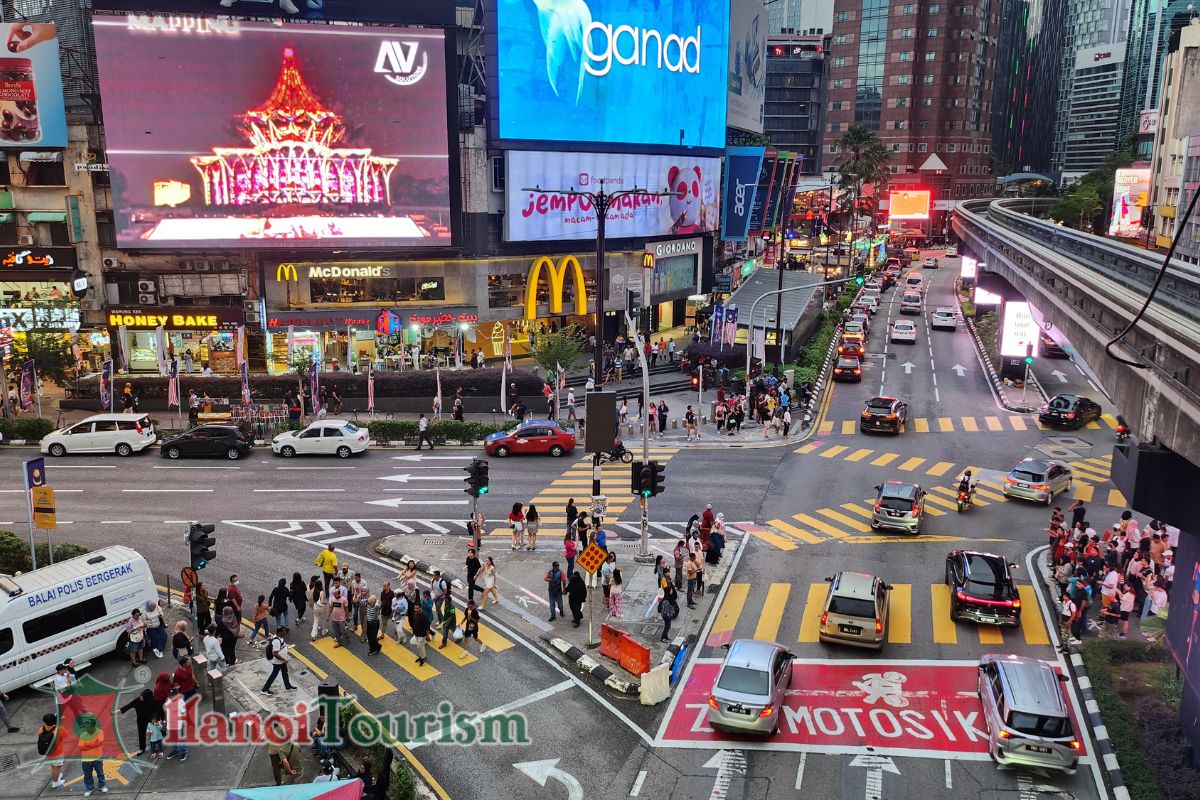 Khu phố đi bộ Bukit Bintang - Kuala Lumper - Malaysia