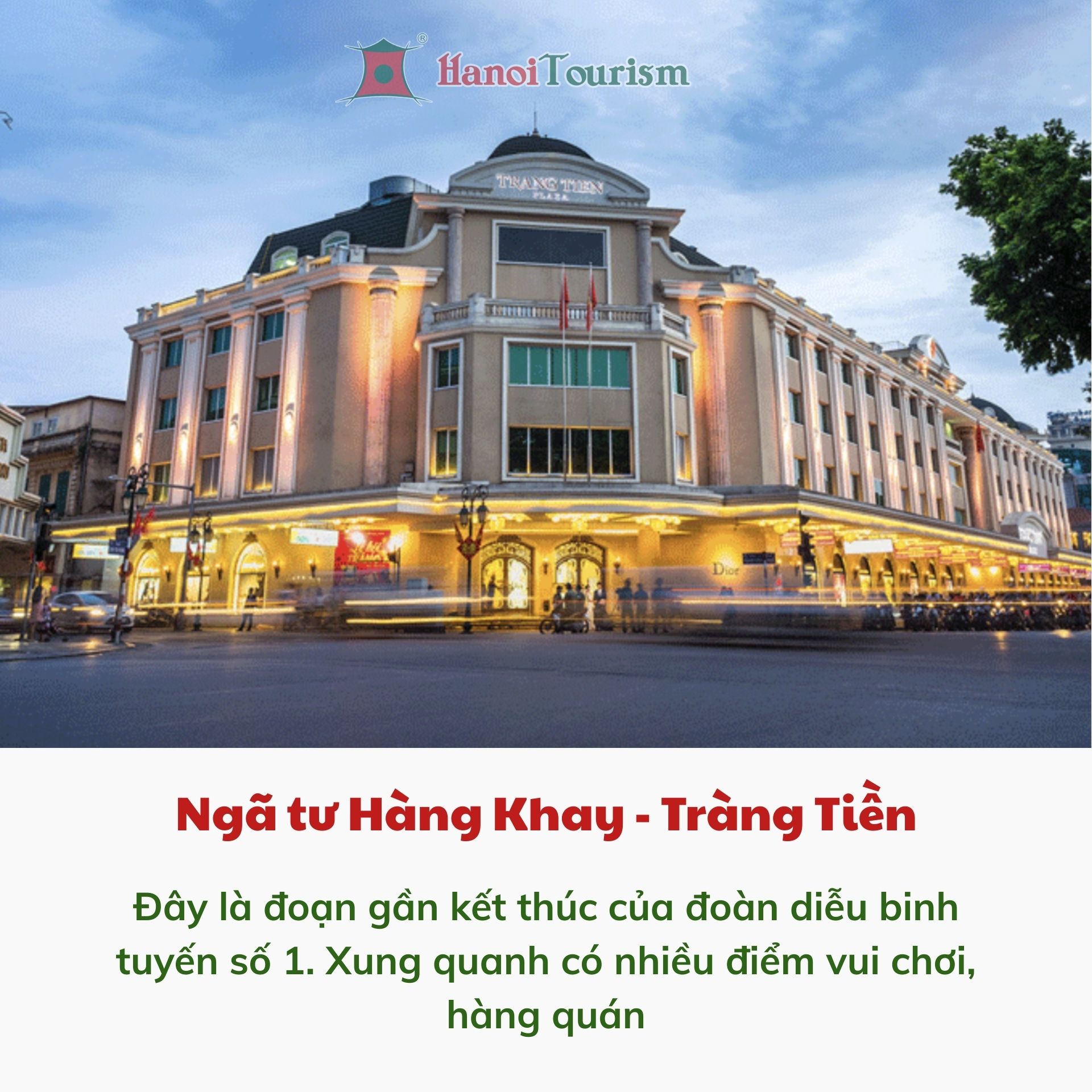 Ngã tư Hàng Khay - Tràng Tiền