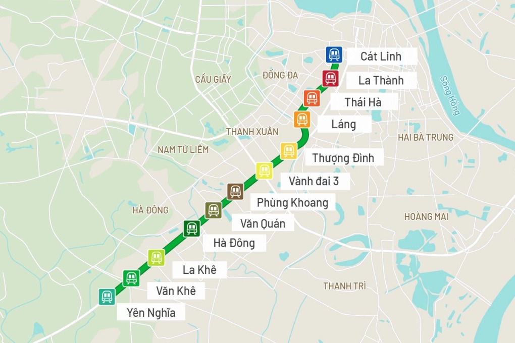 di chuyển đến điểm xem diễu binh